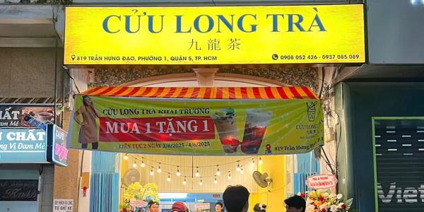 Cửu Long Trà - Trà Sữa & Kem - Trần Hưng Đạo