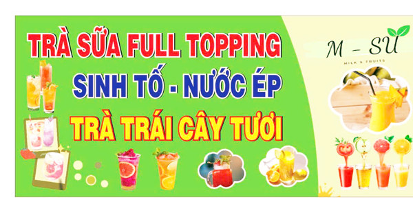 M - SU - Trà Sữa, Trà Trái Cây & Sinh Tố - Nguyễn Văn Quá