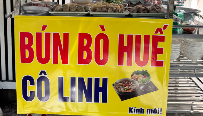 Cô Linh - Bún Bò Huế - Nguyễn Đình Chiểu