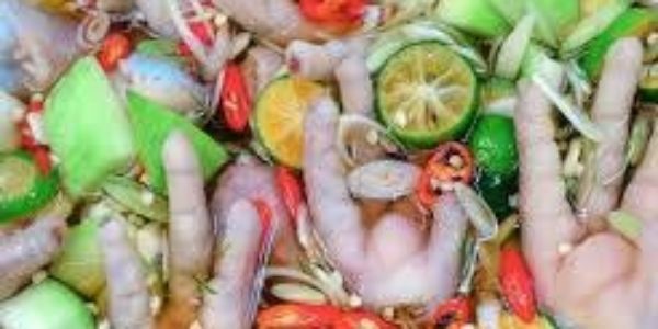 Chân Gà Sốt Thái & Sả Tắc - Chị Bích