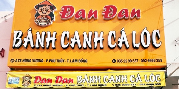 Bánh Canh Cá Lóc Đan Đan - Hùng Vương