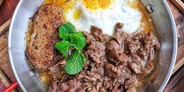 BÚN NƯỚC TƯƠNG & BÁNH MÌ CHẢO - MLEM