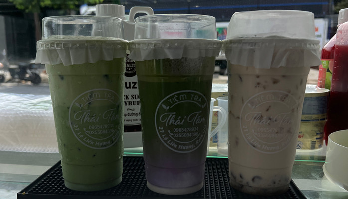 Tiệm Trà Thái Tâm - Rau Má Mix, Trà Sữa & Trà Trái Cây - Lộ Liên Hương