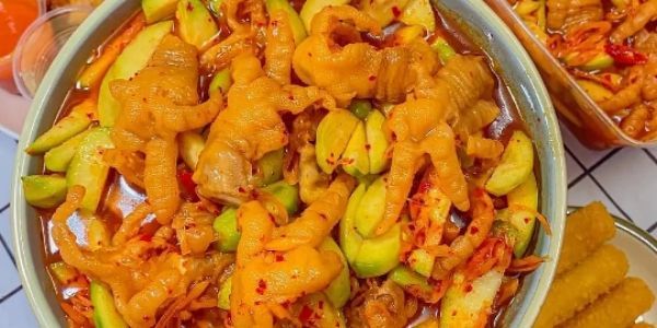 Bếp Nhà Đậu - Chân Gà Sốt Thái - 41B Bà Bang Nhãn