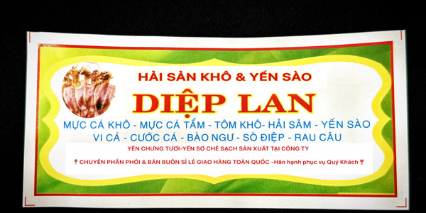 Diệp Lan - Yến Sào & Hải Sản Khô