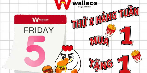 Wallace - Burger & Chicken - 355 Nguyễn Duy Trinh