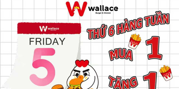 Wallace - Burger & Chicken - 1098 Kha Vạn Cân