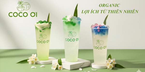 Coco Ơi - Nước Dừa Trân Châu & Matcha - 5/28A Nơ Trang Long