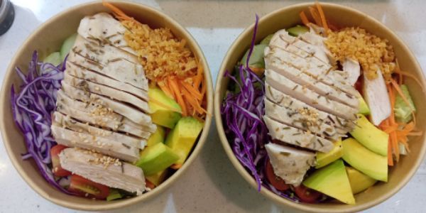 N - Healthy Food - Sandwich & Salad