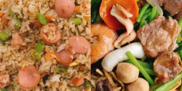 Cơm Chiên Dương Châu & Mì Xào Giòn 206