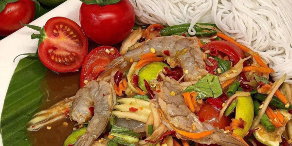 Gỏi Đu Đủ Thái - Tré Trộn Huế - 277 Núi Thành