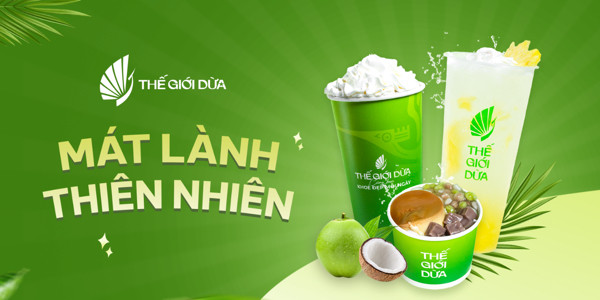 Thế Giới Dừa - Trà Sữa Dừa Mix & Chè Ít Ngọt - 118 Dương Văn Bé