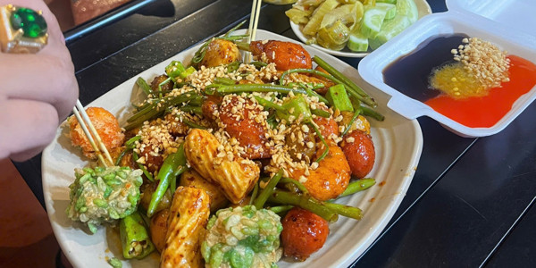 Ăn Vặt Cá Viên - Trà Trái Cây Chuỵ 10