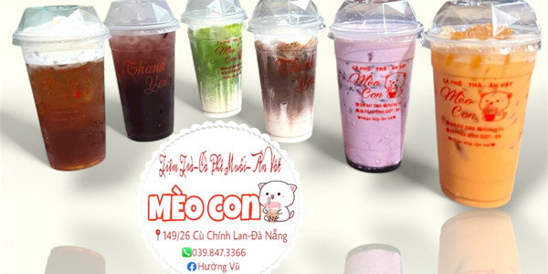Tiệm Trà, Cà Phê Muối & Ăn Vặt Mèo Con