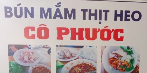 Bún Mắm Thịt Heo Cô Phước