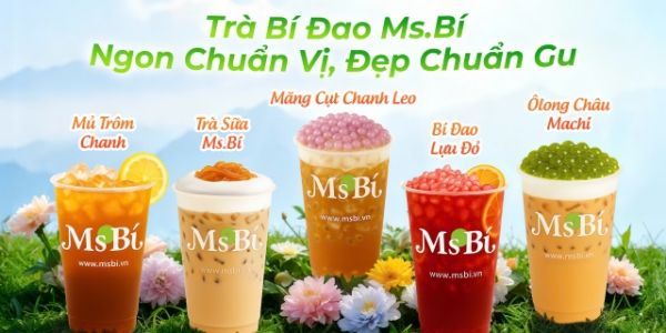 Trà Bí Đao & Trà Sữa Taiwan - Ms.Bí - Phan Văn Trị