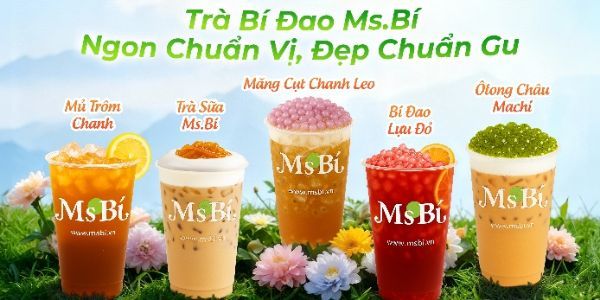 Trà Bí Đao & Trà Sữa Taiwan - Ms.Bí - Ngô Tất Tố