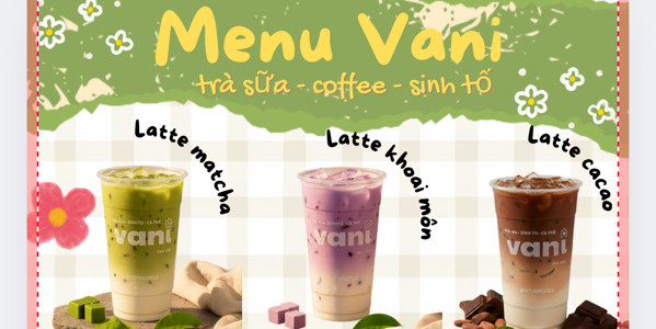Vani - Trà Sữa & Trà Trái Cây