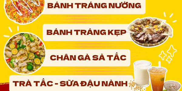 Dì 5 Quán - Bánh Tráng Nướng, Bánh Tráng Kẹp & Chân Gà Sả Tắc - Mai Đăng Chơn