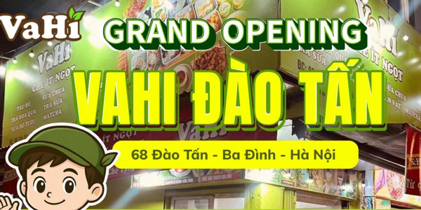 Tiệm Chè Ít Ngọt Vahi - Đào Tấn