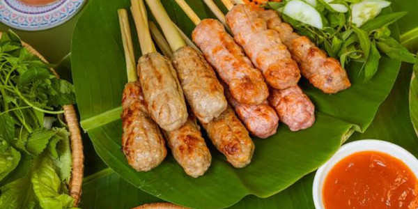 Bò Cuốn - Bò Mỡ Chài Cuộn Sả Cuốn Bánh Tráng - Lý Chính Thắng