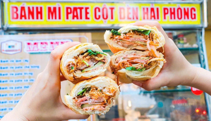 Bánh Mì Patê Cột Đèn Hải Phòng - Thức Ăn - 41 Hùng Vương