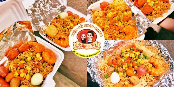 ANVAT TRỜI HUHU - Xiên Bẩn, Chân Gà Sốt Thái & Mì Trộn - Đường Láng