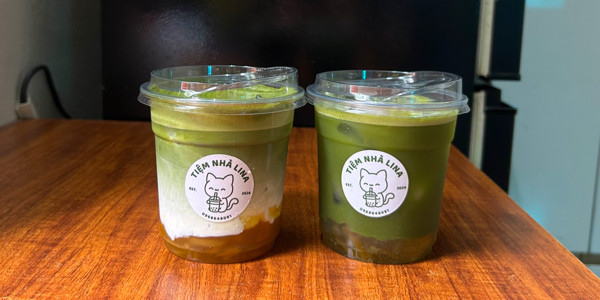 Tiệm Trà Lina - Matcha Latte