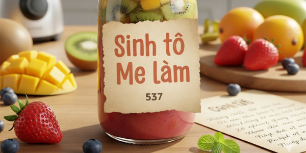 Sinh Tố Mẹ Làm - 537 Nguyễn Thị Thập
