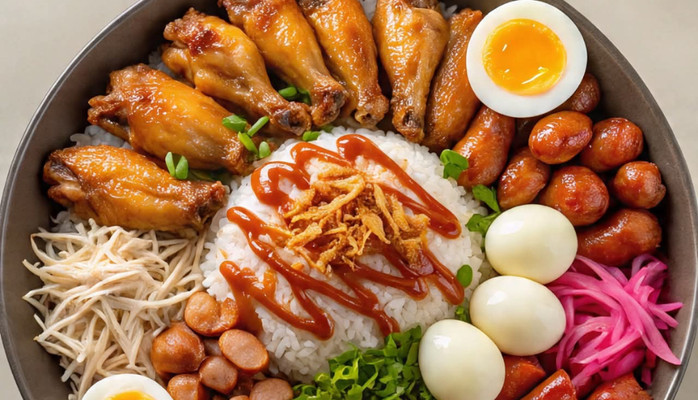 Xôi Gà Má Hà - Xôi Gà - Gành Hào