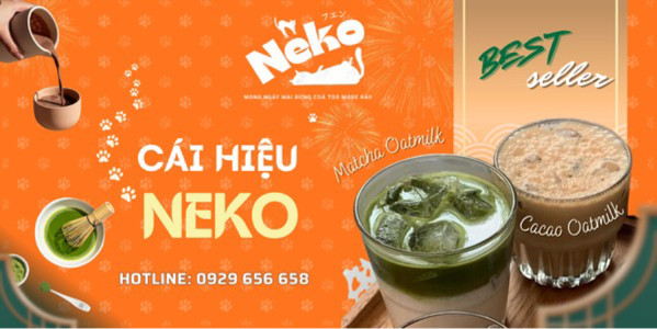 Cái Hiệu Neko - Matcha & Cacao - Vũ Hồng Phô