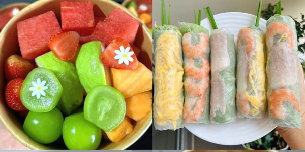 Trái Cây Mix - Trái Cây Tươi Ngon, Gỏi Cuốn & Gỏi Đu Đủ Ba Khía Thái Lan
