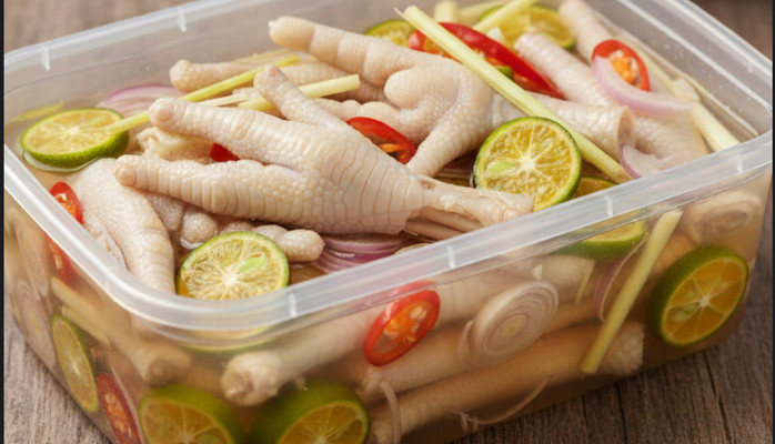 Quán Nhỏ - Chân Gà, Xúc Xích Rán & Lạp Xưởng Nướng Đá - Sau ĐH Kinh Tế