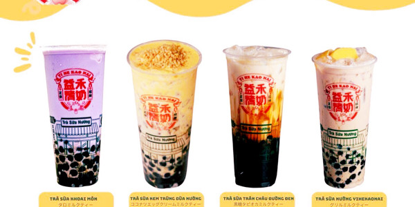 YI HE KAO NAI - Trà Sữa Nướng