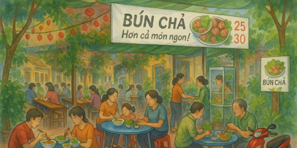Bún Chả Út - Bún Chả Hà Nội - Cây Xăng 26