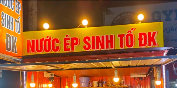 Nước Ép & Sinh Tố ĐK