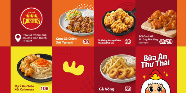 Chester's Chicken - Nơ Trang Long
