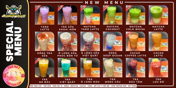 TEA NET - Trà Trái Cây & Trà Sữa - Yên Lạc