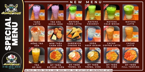 CC Food & Drinks - Mỳ Trộn, Đồ Ăn Vặt & Đồ Uống - Ngọc Trì