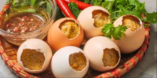 Trứng Gà Nướng Phan Tứ