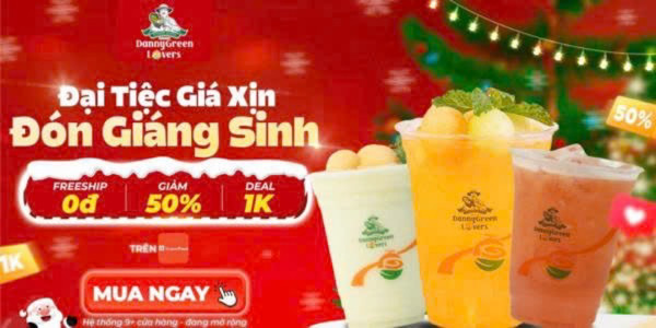 DannyGreen - Trà Sữa, Trà Trái Cây & Nước Ép Organic - CityLand