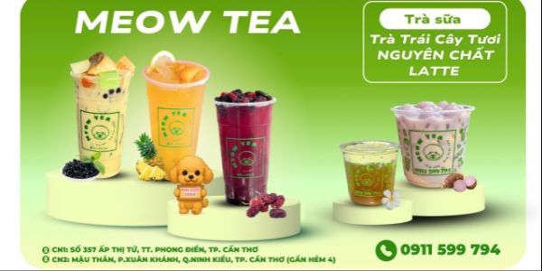 Meow Tea - Trà Trái Cây Tươi & Trà Sữa