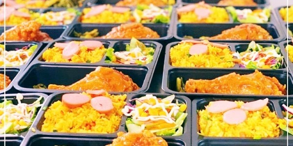 Chicken Rice - Cơm Rang Gà Sốt - Phố Xốm