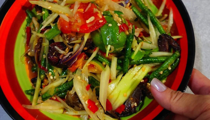 Gỏi Đu Đủ Nhà Mèo - Ăn Nhanh - Nguyễn Hoàng