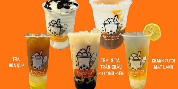 Kem, Cafe & Trà Sữa - EMOCHA - 43 Hải Long