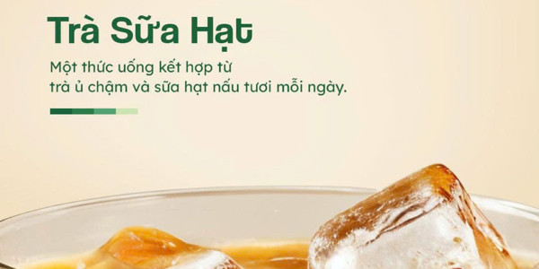 Trà Sữa Hạt Healthy - Nut Milk Tea