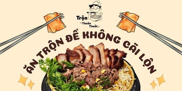 Trộn Thoăn Thoắt - Phở Trộn Xá Xíu Heo Quay & Keto Bò Xào - Kim Mã Thượng