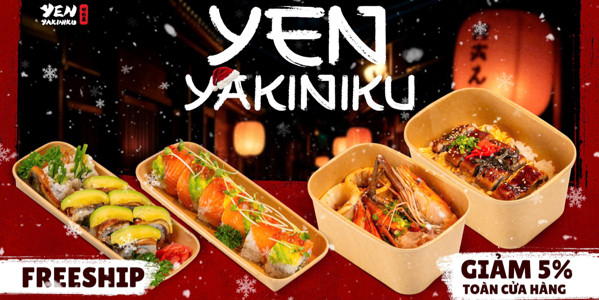 YEN YAKINIKU - SUSHI, SASHIMI & CƠM NHẬT - NGUYỄN VĂN THOẠI