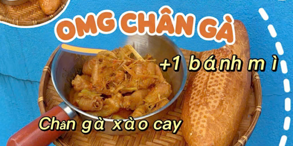 OMG Chân Gà - Chân Gà Xào Cay - Tôn Đản