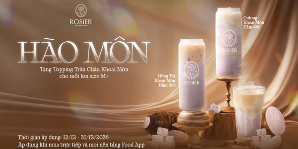 Trà Sữa Rosier - Fresh Tea & Coffee - Cái Lân - Hạ Long